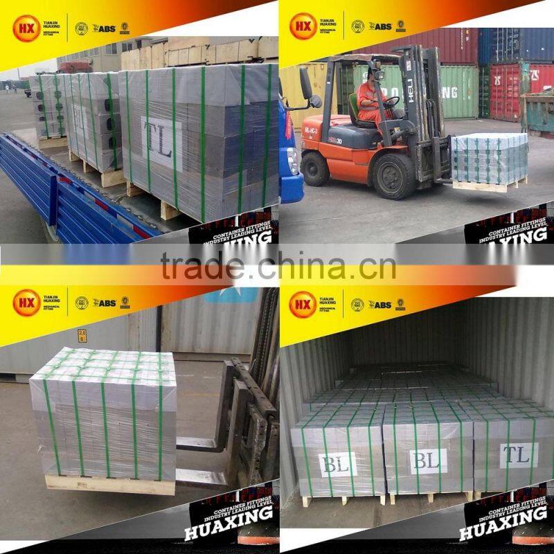 ISO Standard 20GP and 40GP dry cargo container corner casting/corner fittings