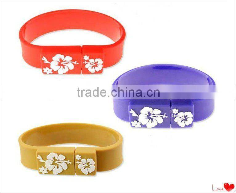 promotional silicon bracelet usb flash drive special USB flash drive
