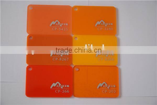 colored clear transparent hard plastic glass sheet