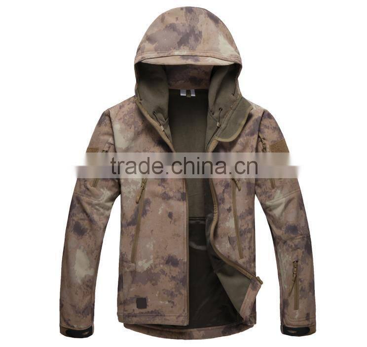 custom woman OEM camo hooded softshell jacket paypal