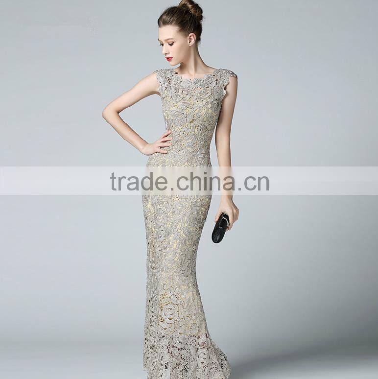 elegant one piece designer party dress imported from china