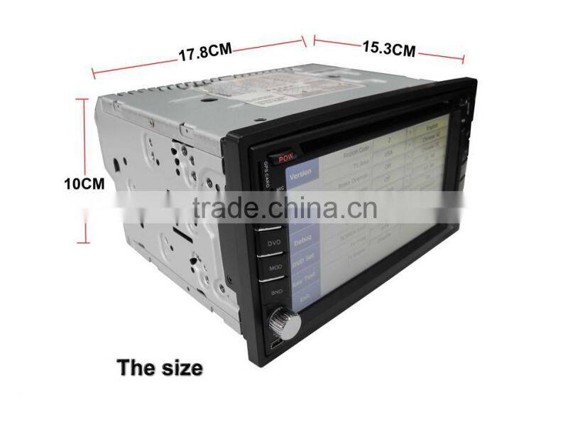 Car Multimedia System FM AM RDS 2 din car audio