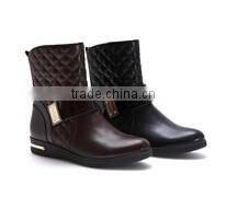 Europen style lady half boots sales well low price women shoes in guangzhou