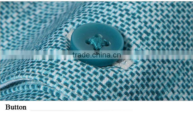 Linen Cotton Custom Fit Contrast Collar Men's Polo shirts