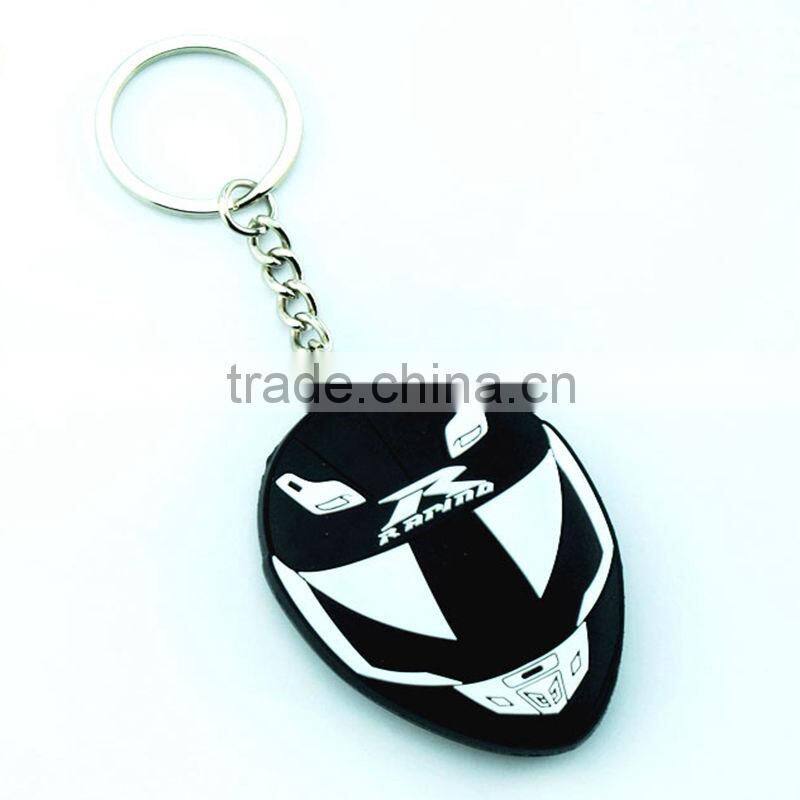 Luxury decent style customized own brand burst selling plush car keychain