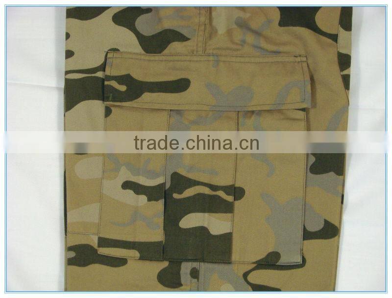 Camouflage Work Pants Uniform Pants Trousers Professional Manufacture