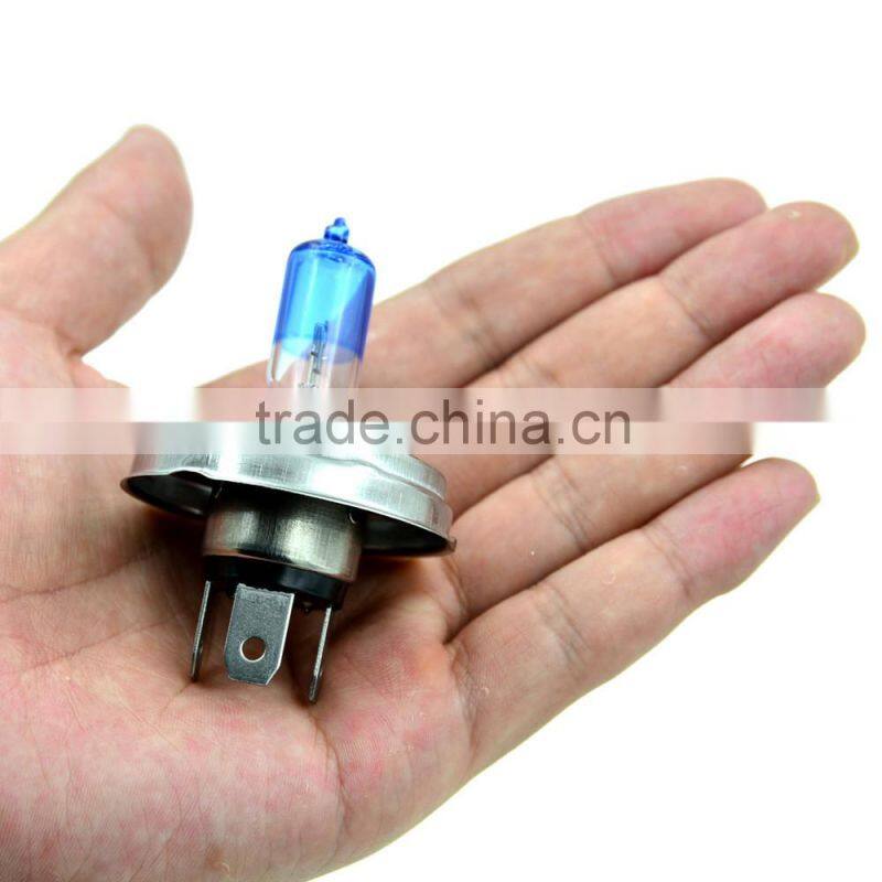 H4 P45T 35W 12V Half Blue Half Yellow Light Halogen bulb Car Headlight/HL13