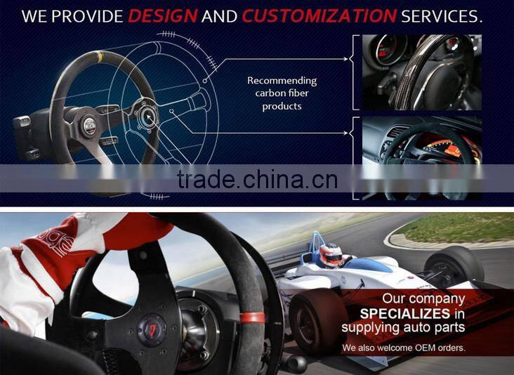 Factory Direct for Flat Suede Go Kart Steering Wheel