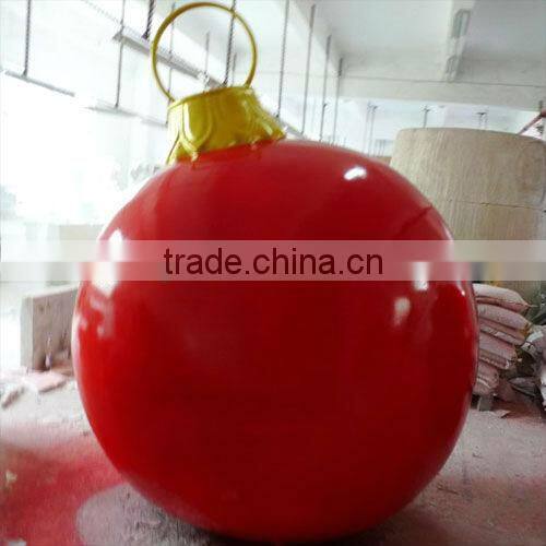 Christmas balls hand made Fibreglass Festival Balls, figures, large ornaments in bulk for decorating