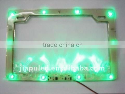 2015 New LED motorcycle license plate frame
