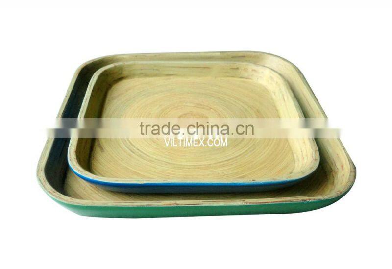 Cheap wholesale bamboo tray
