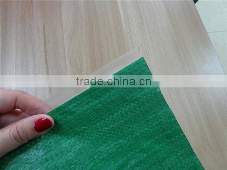 Factory cheap customize recycled PP woven shopping bag for packaging with die cut handle PP woven shopping bag