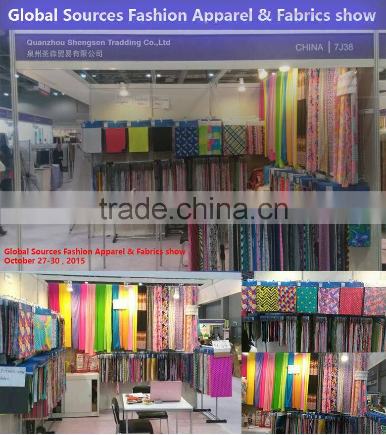 Cheap swimwear fabric stock in Fujian