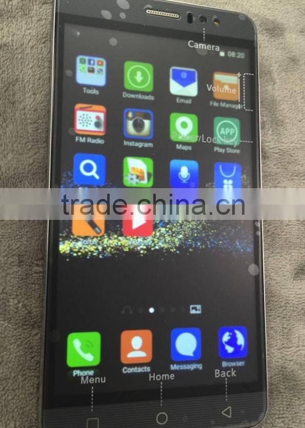 315-Cheap Cellphone Smartphone 3g Mobile Phone Metal CNC Body Design Ultra Thin And 6.0inch With Android 5.1 Multi-language