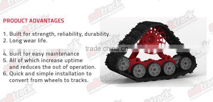 Wholesale high quality atv conversion systems for Tracked Vehicles 1500kg