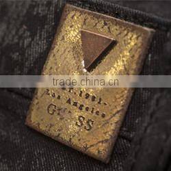 Taffeta label printing machine star printed clothing label