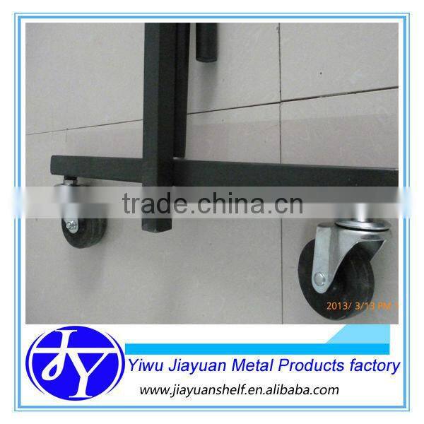 metal hanging clothes display racks