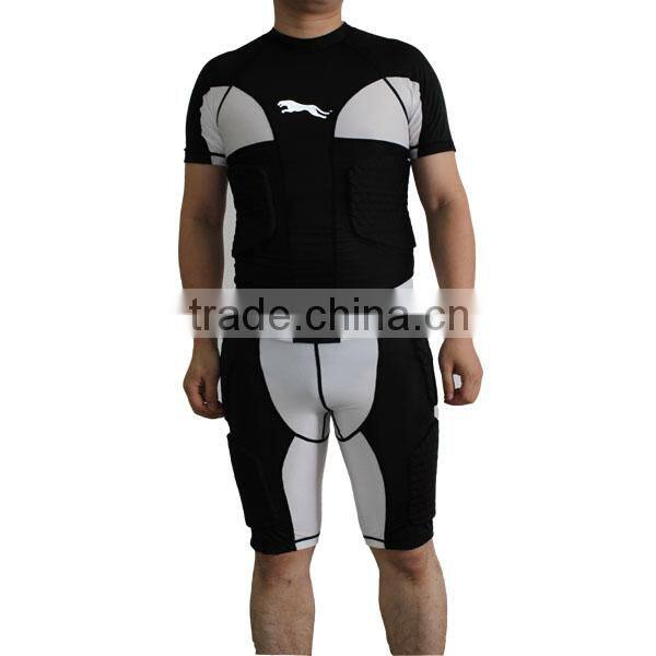 Adult compression EVA padded sportswear