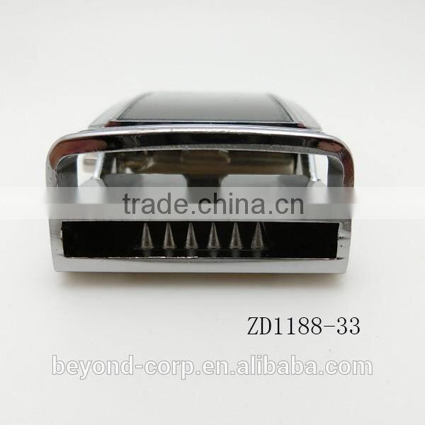 zinc alloy belt buckle custom name belt buckle round belt buckle