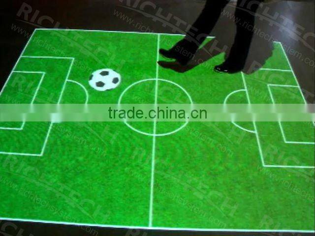 RichTech pro version portable interactive projector for advertising, wedding, event with low interactive floor price