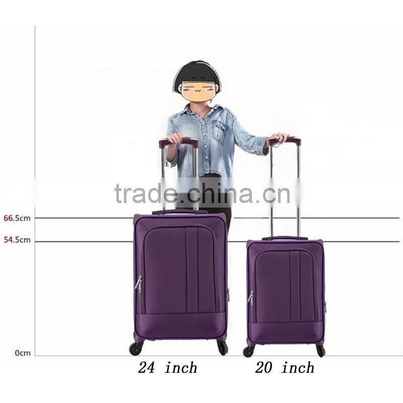 leisure nylon design trolley luggage quality for interational market