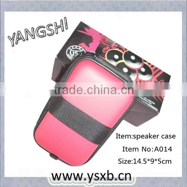 custom portable speaker flight case for all types of mp3/mp4/mobile phones
