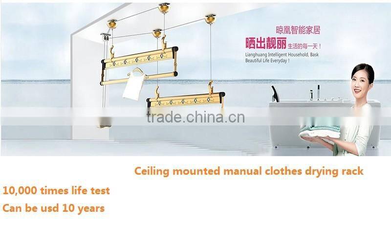 Eco-Friendly Manual Clothes Drying Rack Hanger