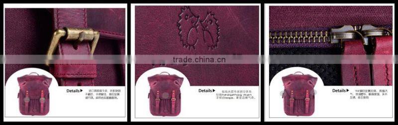 leather travel bag size S lady leather bag camera bag for photo bag