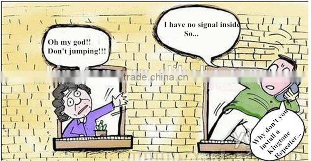 Kingtone Easy operation mobile signal repeater GSM amplifier 890~915MHz 935~960MHz outdoor 900MHz wireless GSM repeater