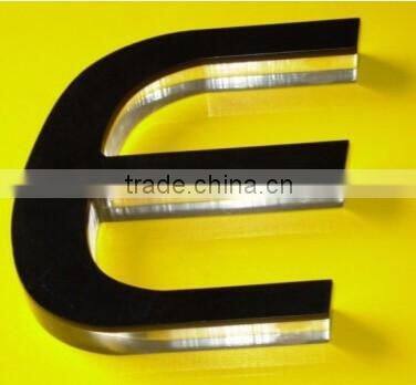 Alphabet E beautiful small crystal letter sign for indoor outdoor decoration