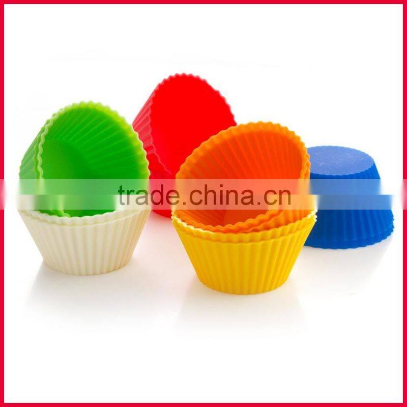 New Colorful Baking Tools Silicone Cup Mold