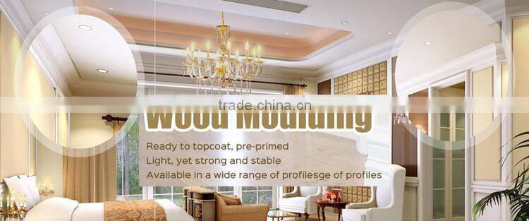 Floor Decoration Primer Wooden Shoe Moldings