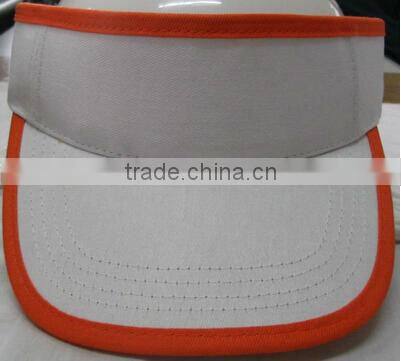 Promotional sun visor hat