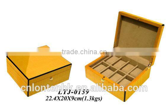 custom Luxury wooden tea box