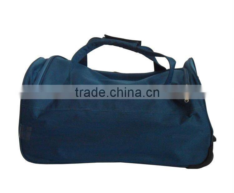 2014 china factory trolley case High Quality Duffel Bag With Trolley/Trolley Travel Bag/Travel Trolley Luggage Bag