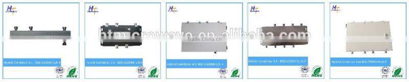 rf passive hybrid Combiner 4 in 4 out matrix combiner 4 x 4 800 - 2500MHz N type
