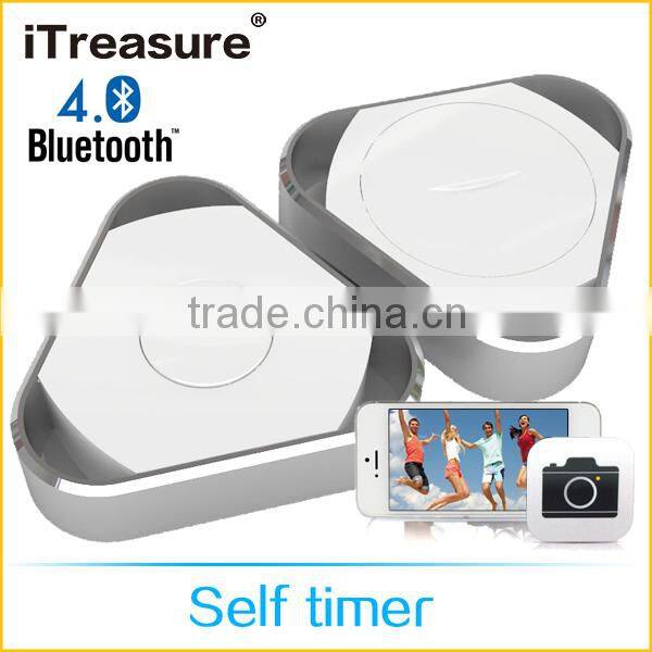 Bluetooth Lost Item Locator - Use With Free App on IOS or Android - Keychain/Wallet/Luggage/Pet- Remote Selfie Button