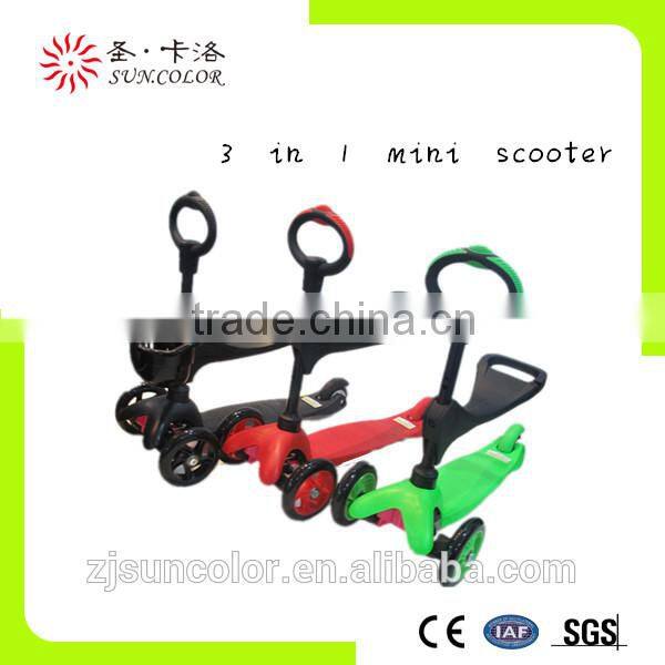 high quality 3 wheel scooter for kids in manufctory