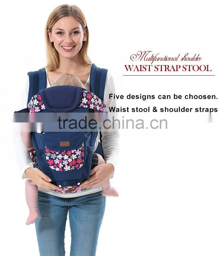New Design 100% Cotton Kangaroo Baby Carrier Baby Sling Wrap
