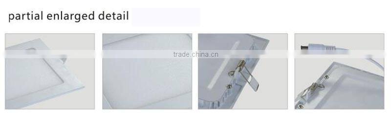 3years Sale 3W-24W Aluminum Led Panel Lighting Mobile Home Ceiling Panel