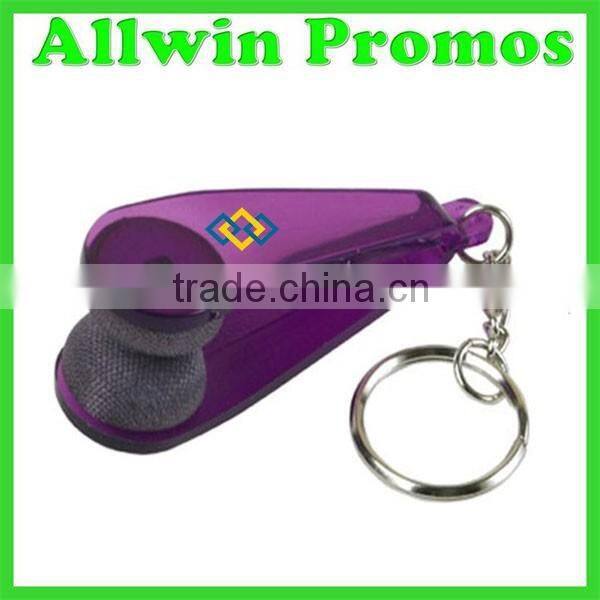 2016 New Product Protable Eyeglass Cleaner Keychain