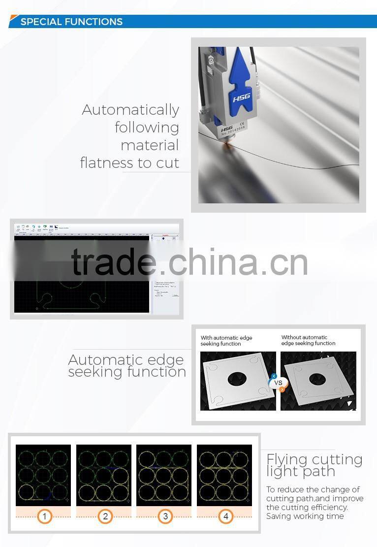 HSG Small-Scale Metal Laser Cutting Machine for sale HS-M3015C