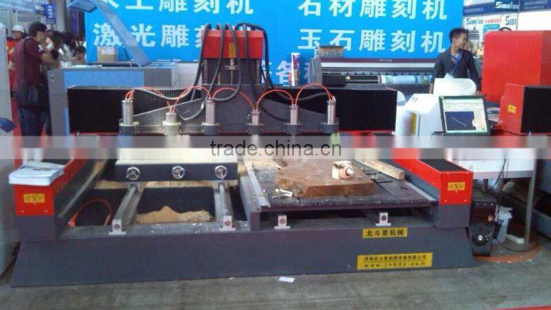 2015 hot new products multihead 3d wooden door design cnc router machine
