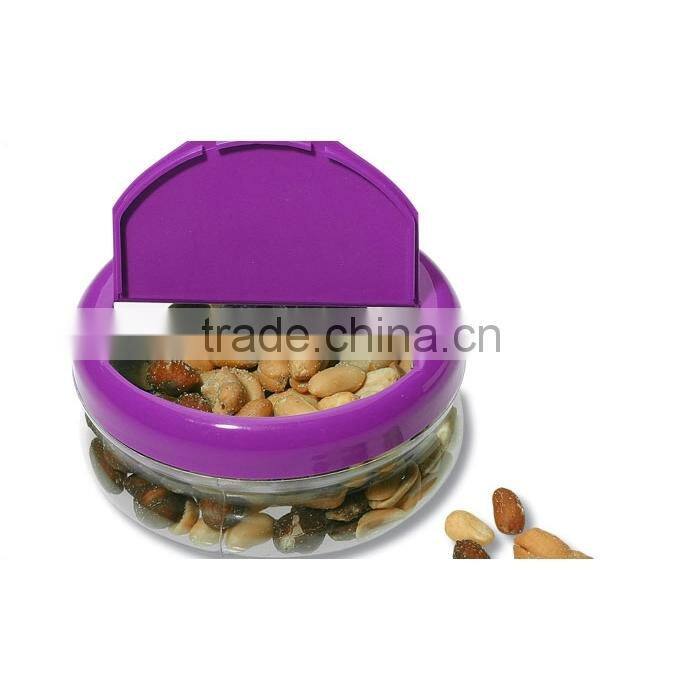 Plastic snack container/Snap-a -snack container,plastic snack box