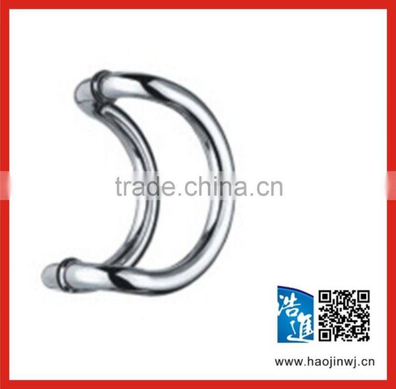 HJ-154 Good quality stainless steel bathroom shower door handle