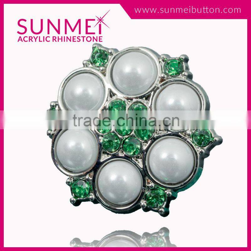For Sale Shank Style Large Rhinestone Buttons for Hand Craft