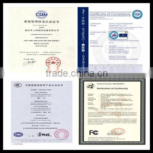 commercial refrigerator showcase