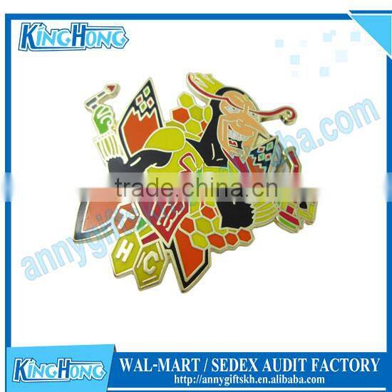 Colorful bulk custom masonic metal funny lapel pins