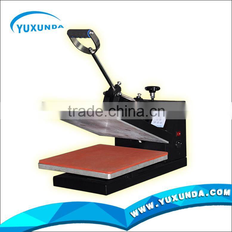 2015 Yuxunda HPT308 manual t shirt printing machine direct textile printer