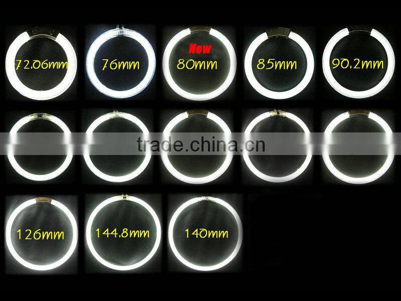 High Quality CCFL Halo Ring 120MM Car Headlights CCFL Angel Eyes for BMW E30 E32 E34